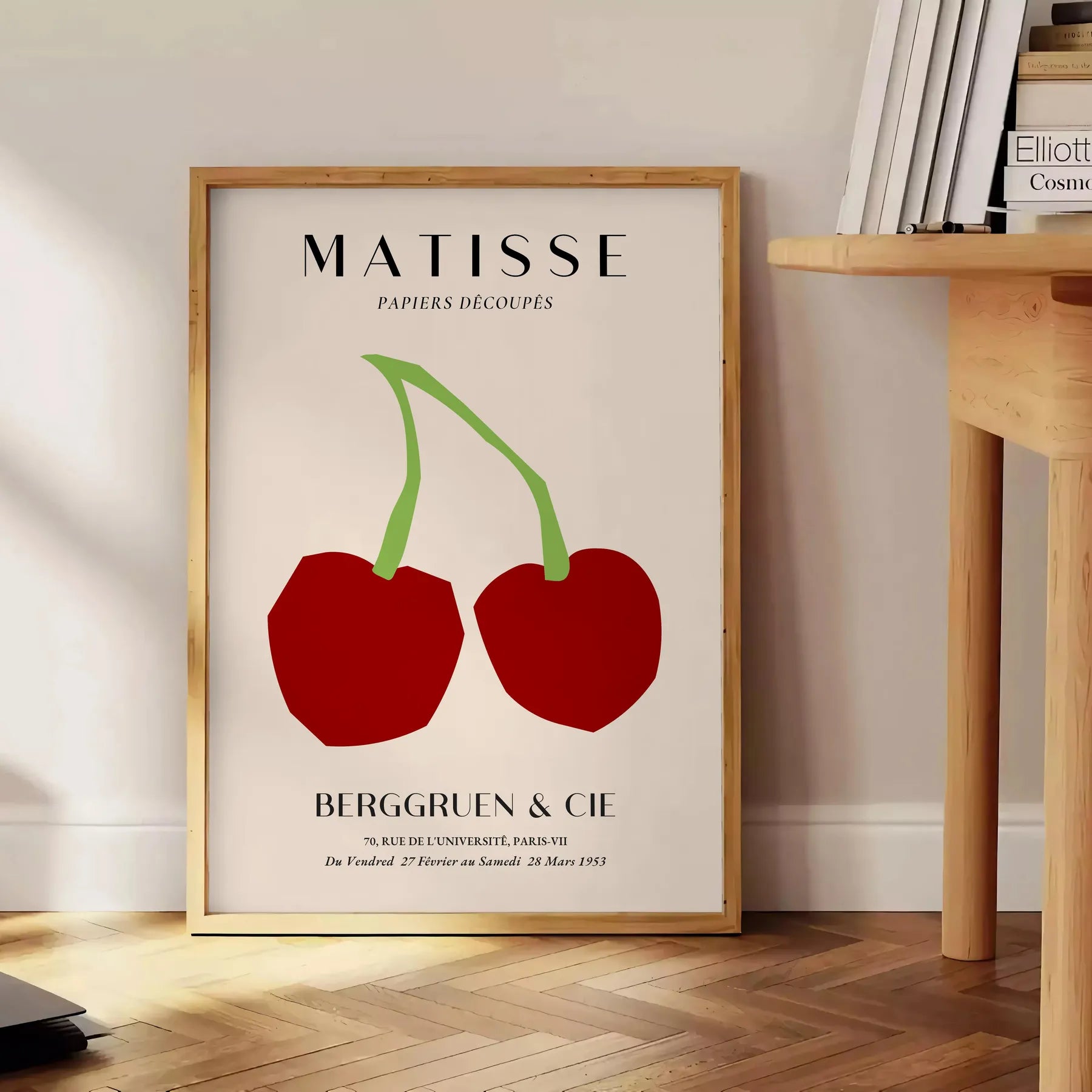 touch elegance space Matisse wall art poster graphic home office decor print ideal gift lovers sizes A4 cm A0 walls today